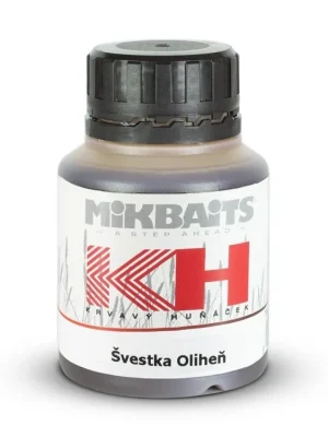 Akční Cena MIKBAITS Dip Krvavý Huňáček 125 ml -Švestka Oliheň