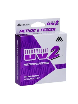 Akce MIKADO vlasec Ultraviolet II Method&Feeder 150 m 0,18 mm 6,85 kg