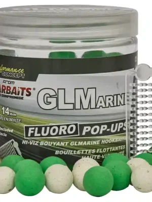 Akční Cena STARBAITS Plovoucí Boilie CONCEPT Fluo Pop-Up GLMarine 80 g 14 mm