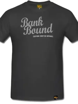 Jen Po Omezenou Doba PROLOGIC Tričko Bank Bound Custom Tee Dark Grey M