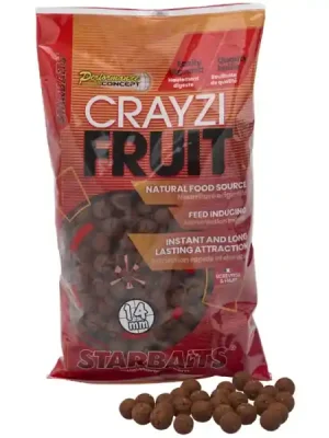 Akční Cena STARBAITS Boilies Concept Crayzi Fruit 800 g 14 mm