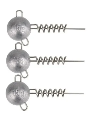 Zlevněný Šroubovací hlavička Mikado Jaws Jig Head with Screw