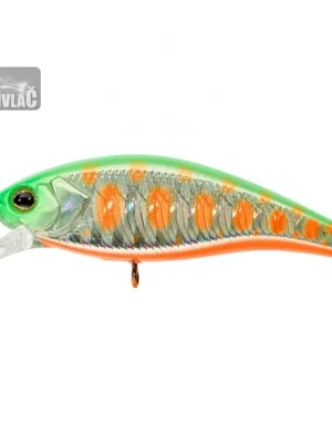 Wobler Illex Tricoroll Flat 55mm Sinking Green Orange Yamame Časově Omezené