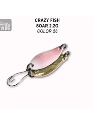 Výprodej Plandavka Crazy Fish Soar 27mm 2,2g color 56