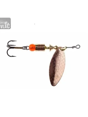 Rotační třpytka Mepps Aglia Long Vel.1 4,5g Měděná Ověřený