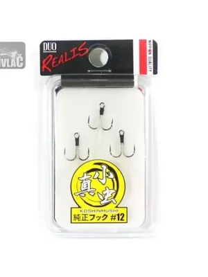 Ověřený Trojháčky Koshinmushi Hook No.12 White