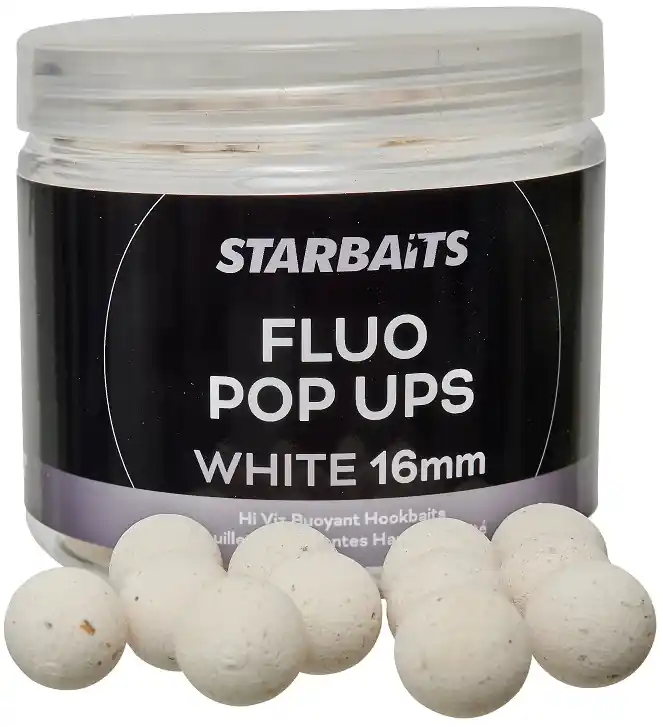 Koupit Online Starbaits Fluo Pop Ups White 70g