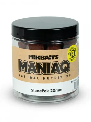 Mikbaits ManiaQ boilie rozpustné 250ml - Slaneček 20mm Originální