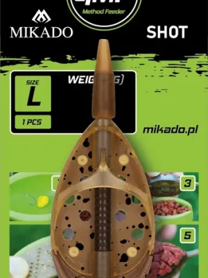 Značkový Mikado KRMÍTKO - METHOD FEEDER SHOT Q.M.F. SYSTEM L - 50g - 1 ks