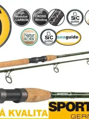 Top Prodej Sportex Rybářský prut Huchen De Lux XT 270cm / 150g 2-díl