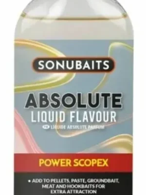 Cenový Hit Sonubaits Absolute Liquid Flavour 200ml Power Scopex