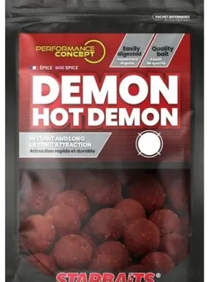 Vysoce Kvalitní STARBAITS Boilies Hot Demon 250g 10mm