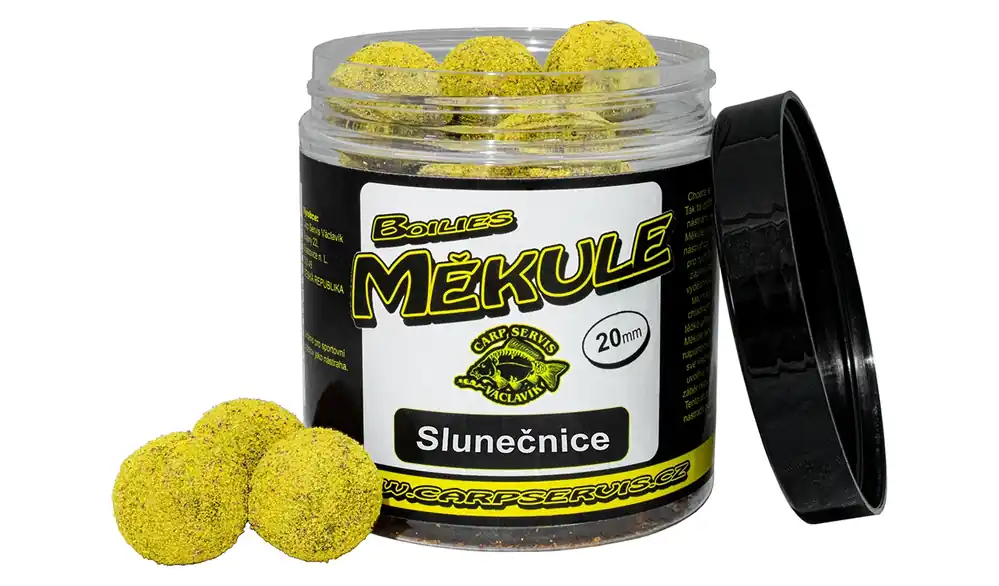 Originální Carp Servis Václavík Boilies Měkule Slunečnice 20 mm 140 g