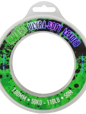 Novinka Vlasec MadCat Ultra-Soft Mono Leader 50m 1,00mm 50kg