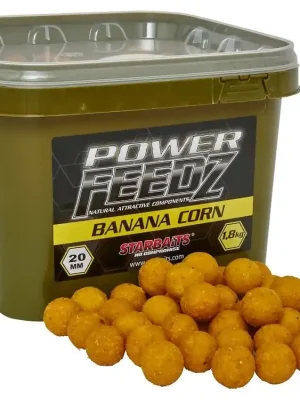 Boilies Power FEEDZ Banana Corn 14mm 1,8kg - STARBAITS Akční Nabídka