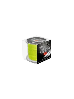 Pletená šňůra - LINE NIHONTO FINE BRAID 014 FLUO 300M Nosnost : 9.70kg Super Cena