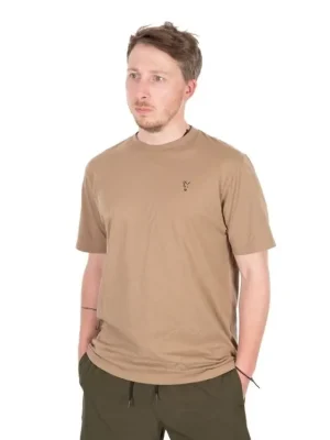 Fox International Tričko Collection T-Shirt Tan Ltd vel. L Levný