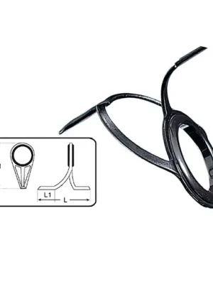 Vázací očko SiC Zirconia Double Leg LS #25 Akční Nabídka