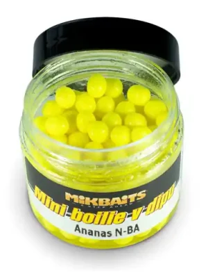 Mikbaits Mini boilie v dipu 50ml Ananas N-BA Poslední Šance