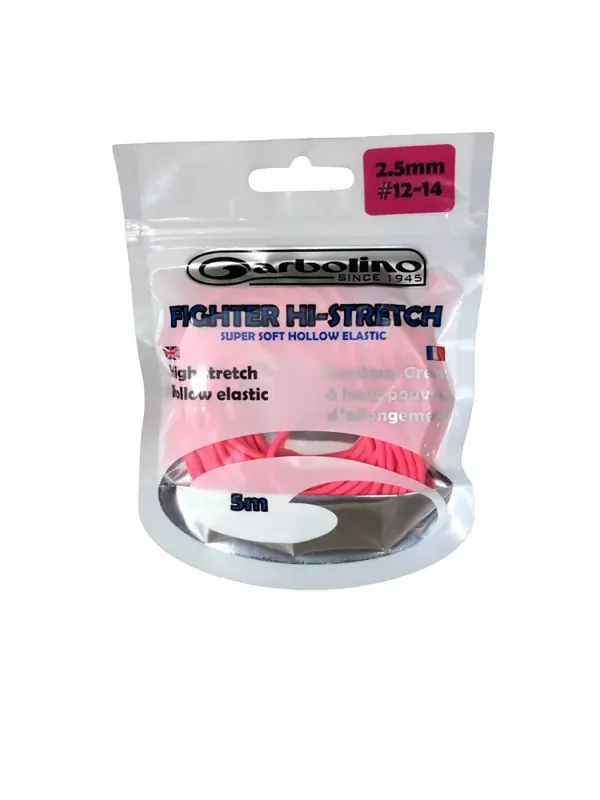 Aktuální Garbolino Elastic Hollow Super Soft Fighter gumový amortizér na děličku 2,5 / prémiový gumový amortizér