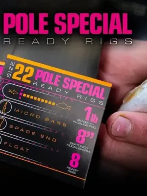 Přímo Od Výrobce Guru Pole Special Rigs 8 předvázaný háček - 20 - 0,09mm
