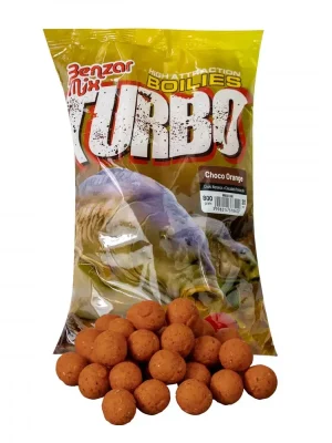 Autentický Benzar Turbo Boilie 800G 15Mm Čokoláda-Pomeranč