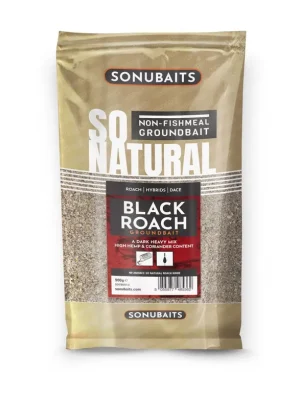 Sonubaits So Natural - Black Roach 900gr (S0780013) krmítková směs Zlevněný