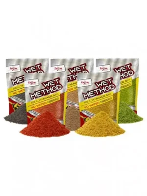 Výprodej Carp Zoom CZ Wet Method předem namíchané krmivo, jahoda, ryba, 850gr