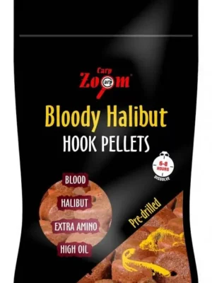 Carp Zoom CZ Krvavý halibut háčkový pelet vrtaný, 20 mm, halibut, 150 g Akce