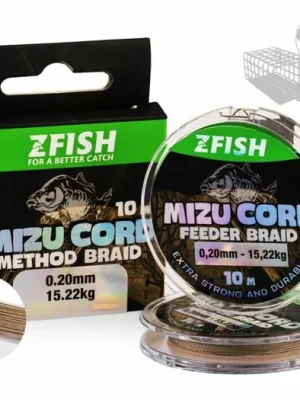 Akce Zfish Šňůrka MizuCord Method Feeder Braid 10m 0,14mm 10,33kg