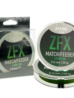 Zfish Vlasec ZFX Match/Feeder CamoLine 150m 0,18mm 4,6kg Cenový Hit