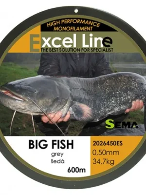 Dokud Zásoby Vydrží Sema Vlasec Big Fish 600m 0,80mm 63,5kg