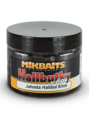 Akční Cena Mikbaits Halibutky v dipu Jahoda Halibut