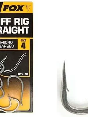 Fox háčky Edges Stiff Rig Straight Hook 10ks Koupit Online
