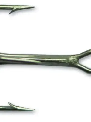 35647-BN-1, trojháčiky, 10ks, Mustad veľ. 8, barva black nickel Top Prodej