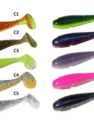Zlevněný ZFISH WORMY SHAD 9,5cm - 4ks, C8