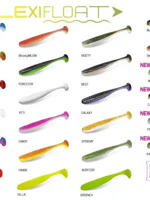 Značkový Umělá nástraha Delphin ZANDERA FlexiFLOAT UVs / 5ks 12cm/MIX
