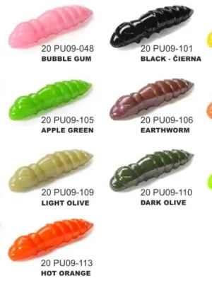 Dipované umělé nástrahy FishUP Pupa 23mm / 12ks Barva: Bubble Gum Jen Po Omezenou Doba