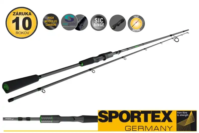 Poslední Šance Přívlačový prut Sportex JIG-Xpert Barsch 192cm / 1 - 11g