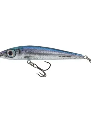 Autentický Salmo wobler Rattlin Sting 9 Holo Blue
